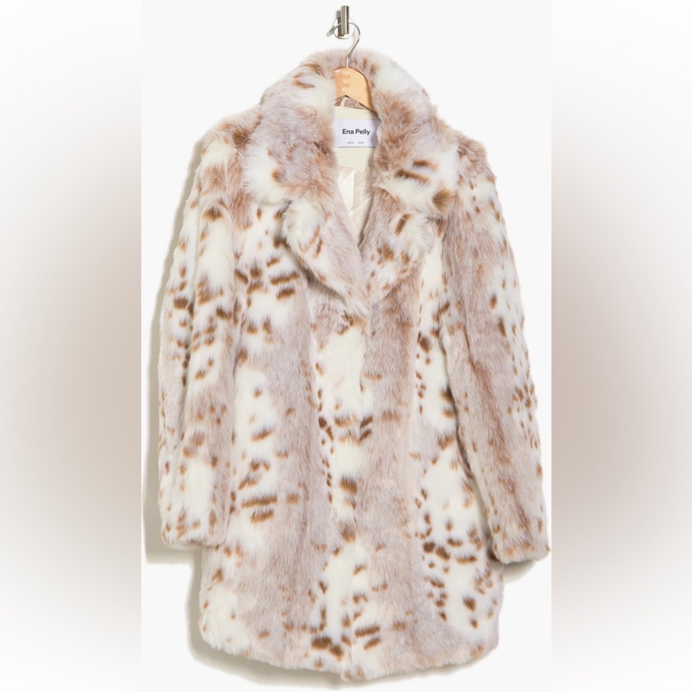 NWT - Ena Pelly Faux Fur Jacket (Size M)